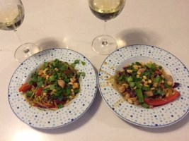 Spiralized Zucchini Pad Thai - New Kid on the Guac 